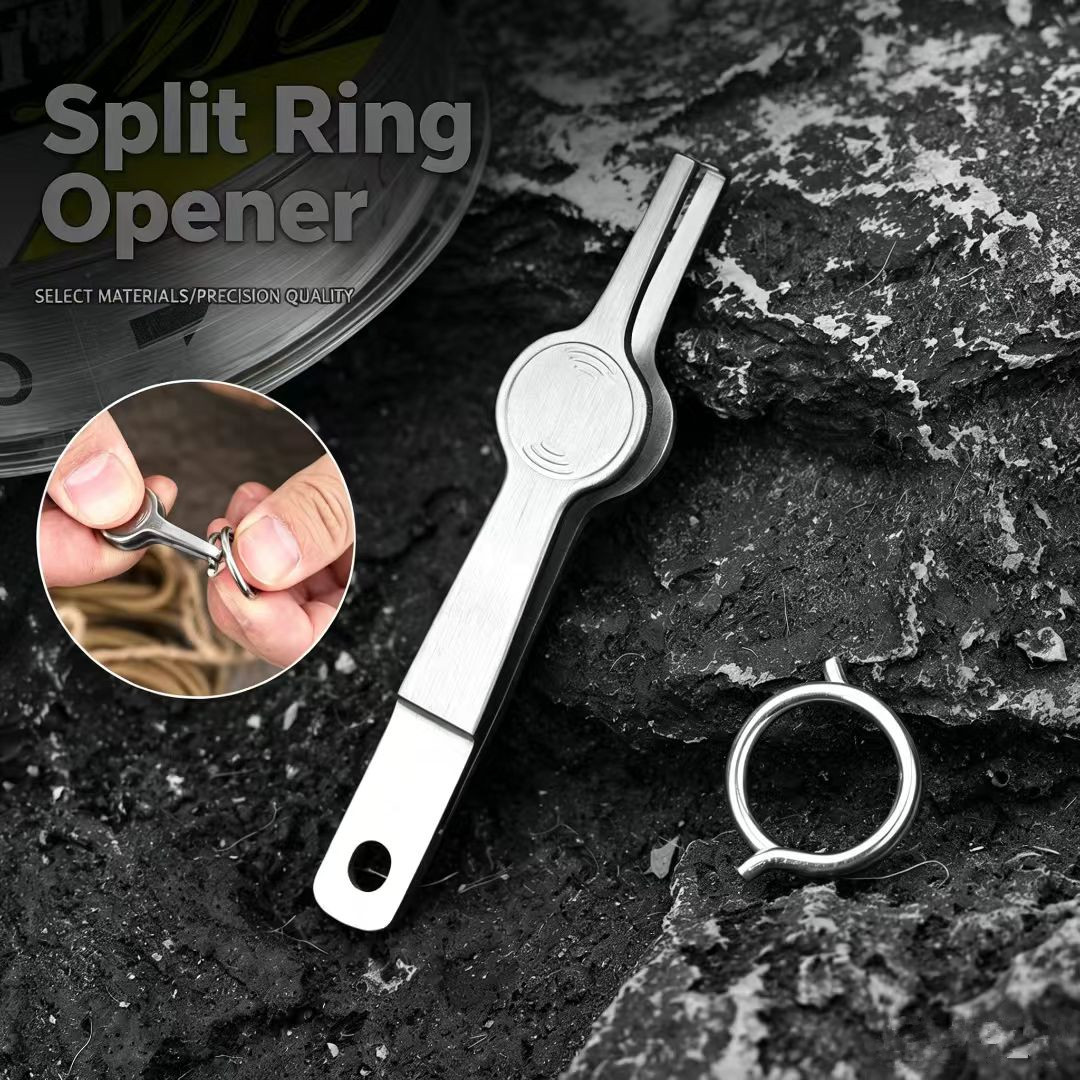 Fishing Lure Accessories - Split Ring Opener Fishing Tool, Stainless