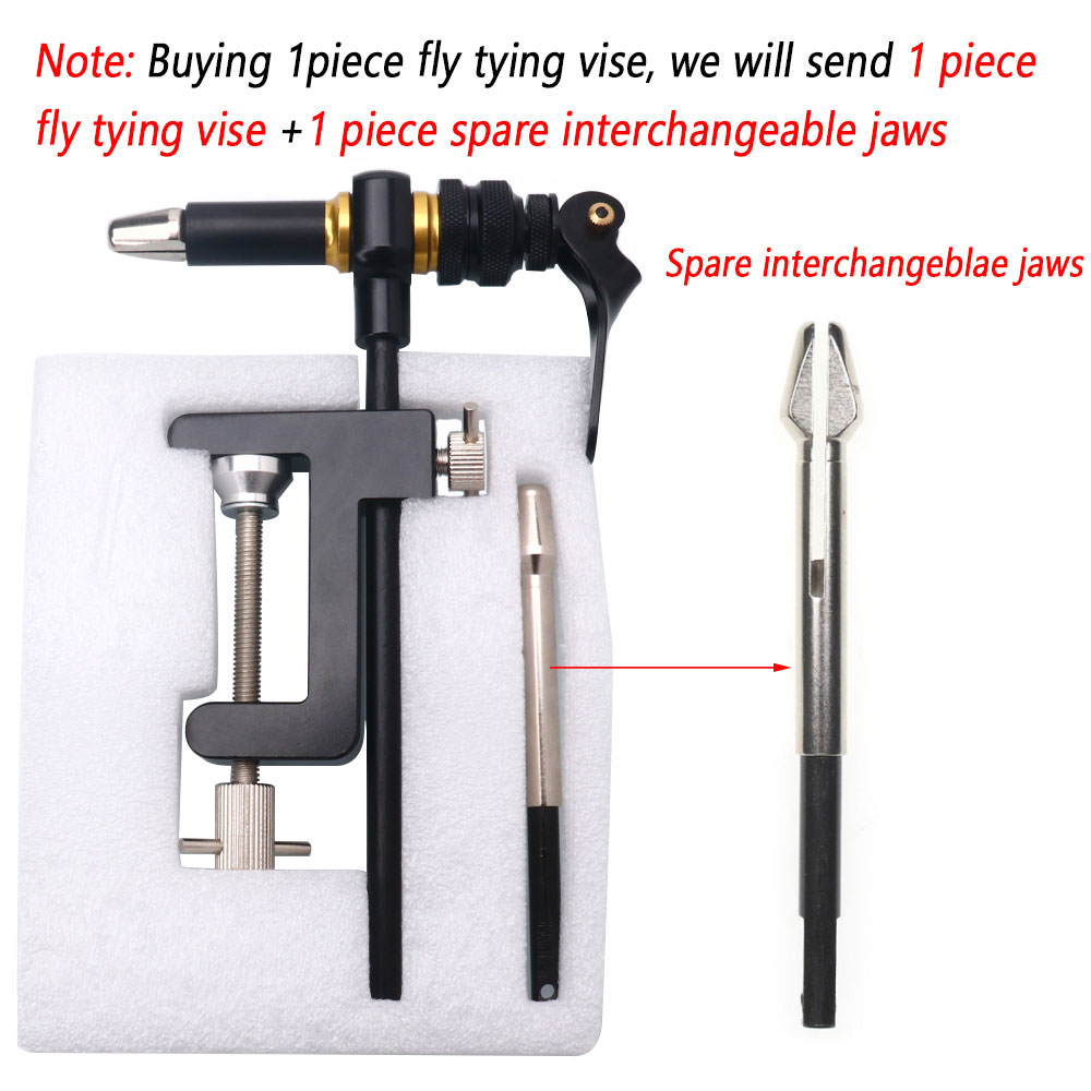 1PC 360° Rotation C-Clamp Fly  - Fishing Lure Jig review and price