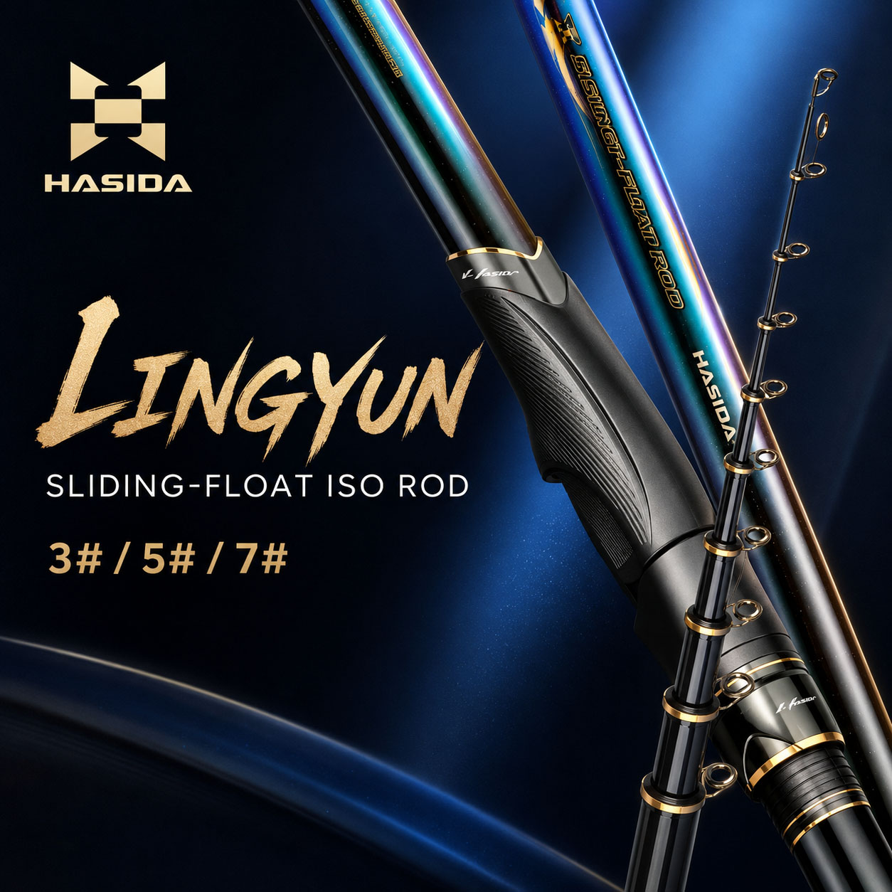 HASIDA Ling Yun Fishing Rod 40 - Kastking Reel Zephyr review and price
