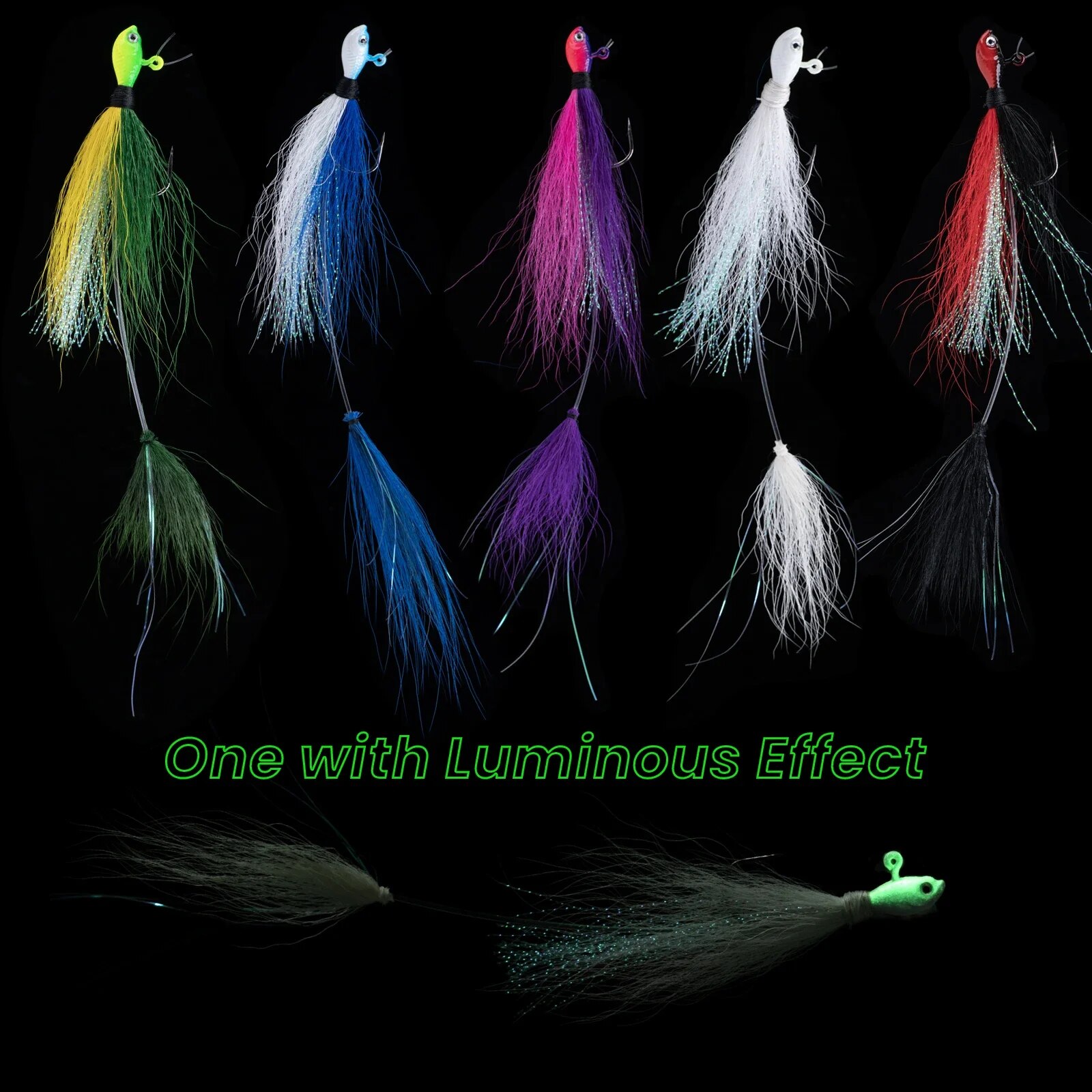 Goture 5pcs/lot Bucktail Jigs  - Fishing Lure Jig review and price