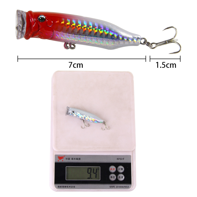 5Pcs Topwater Popper Fishing L - Fishing Lure Popper review and price