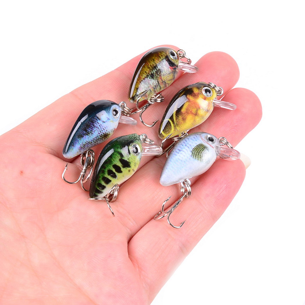 30mm 2g Crazy wobbler Mini Top - Fishing Lure Topwater review and price