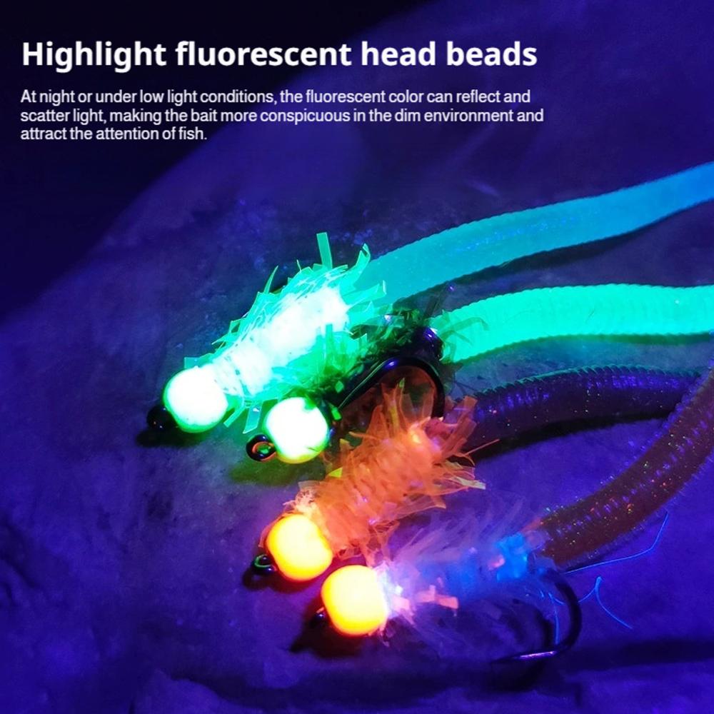 Luminous Simulated Earthworms  - Fishing Lure Accessories review and price